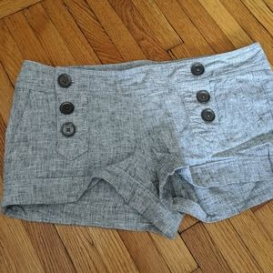 Express Linen Gray Short